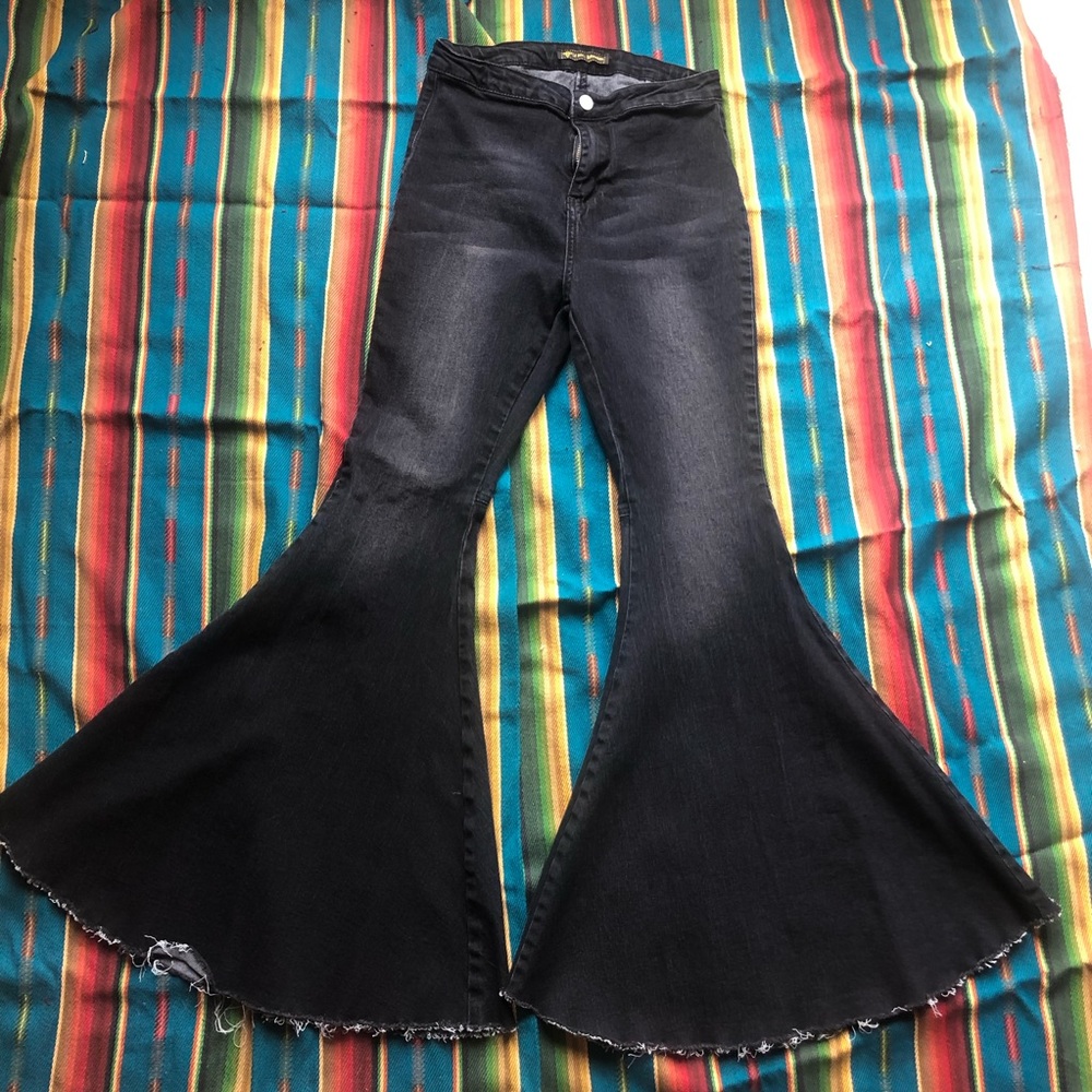 70s style flare jeans